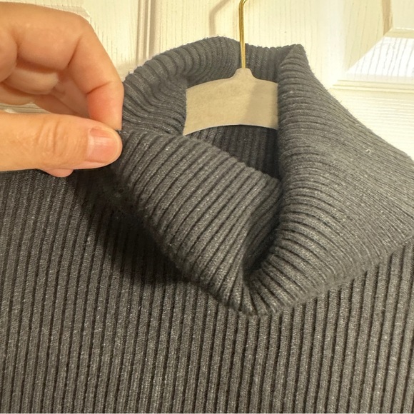 NWT Coofandy black turtleneck sweater, size S, ribbed, stretchy, classic - Picture 9 of 11